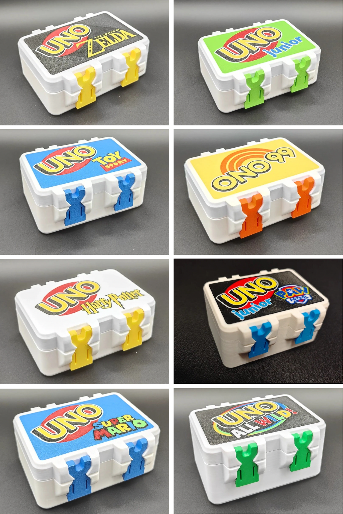 Card game boxes