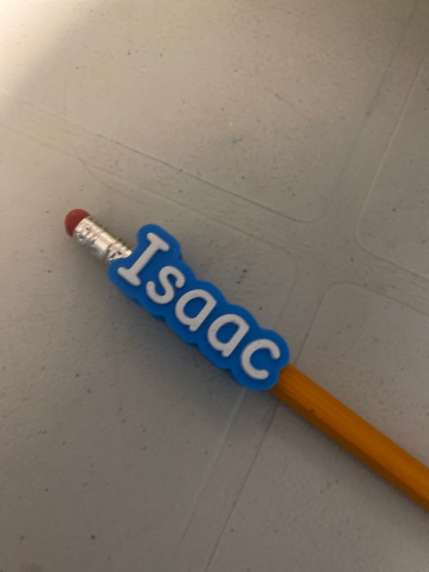 Personalized Pencil Name Toppers