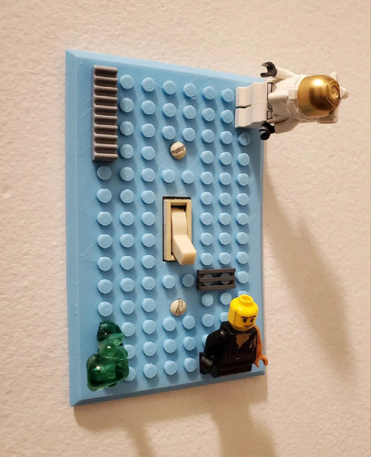 Lego light switch cover single google