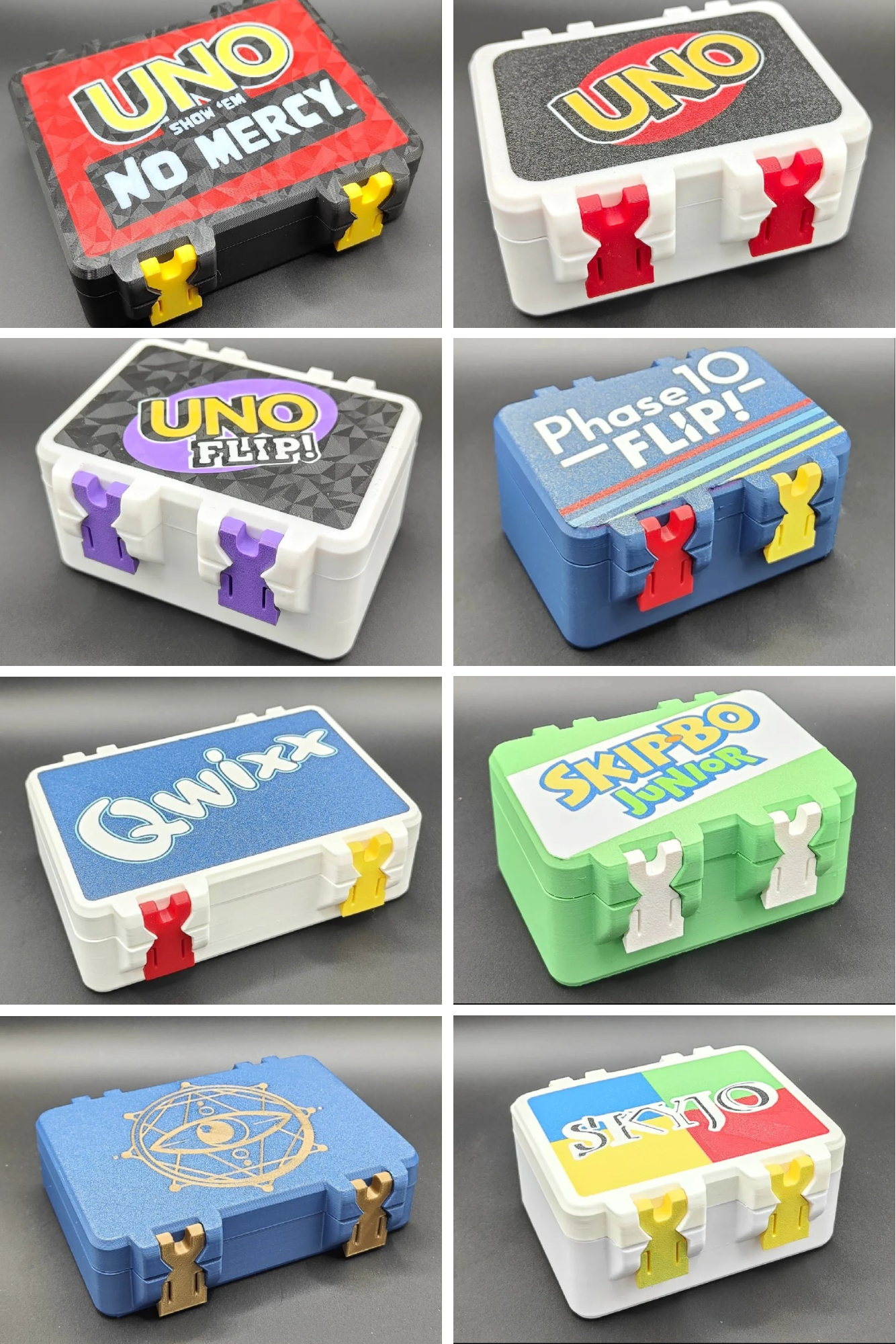 Card game boxes
