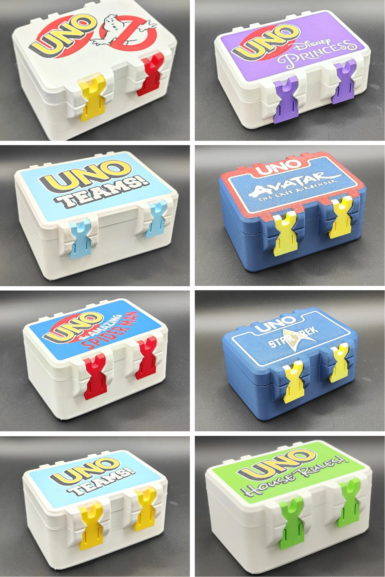 Card game boxes