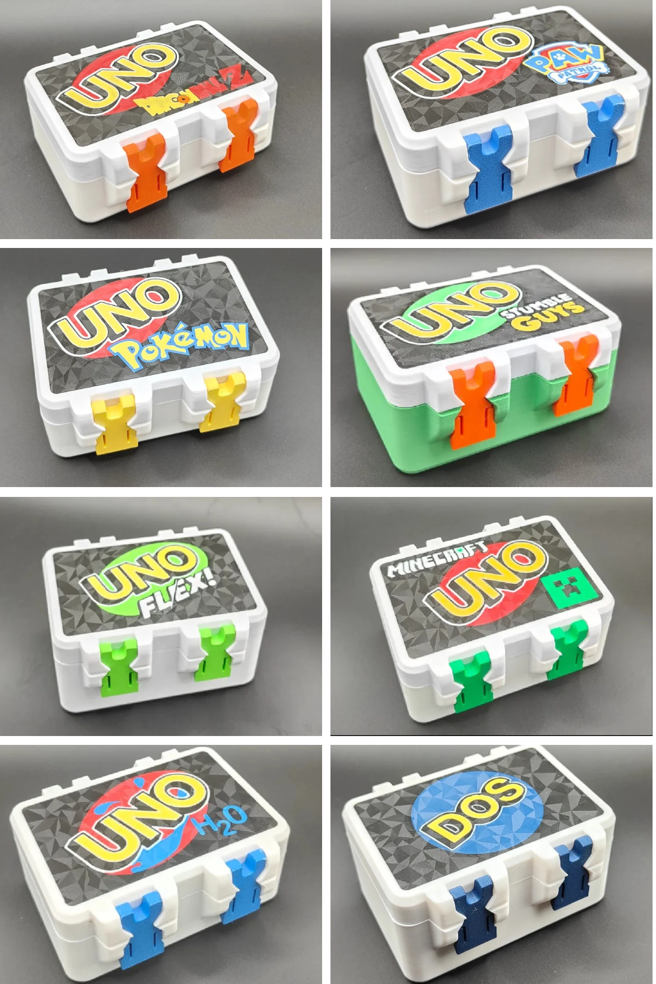 Card game boxes