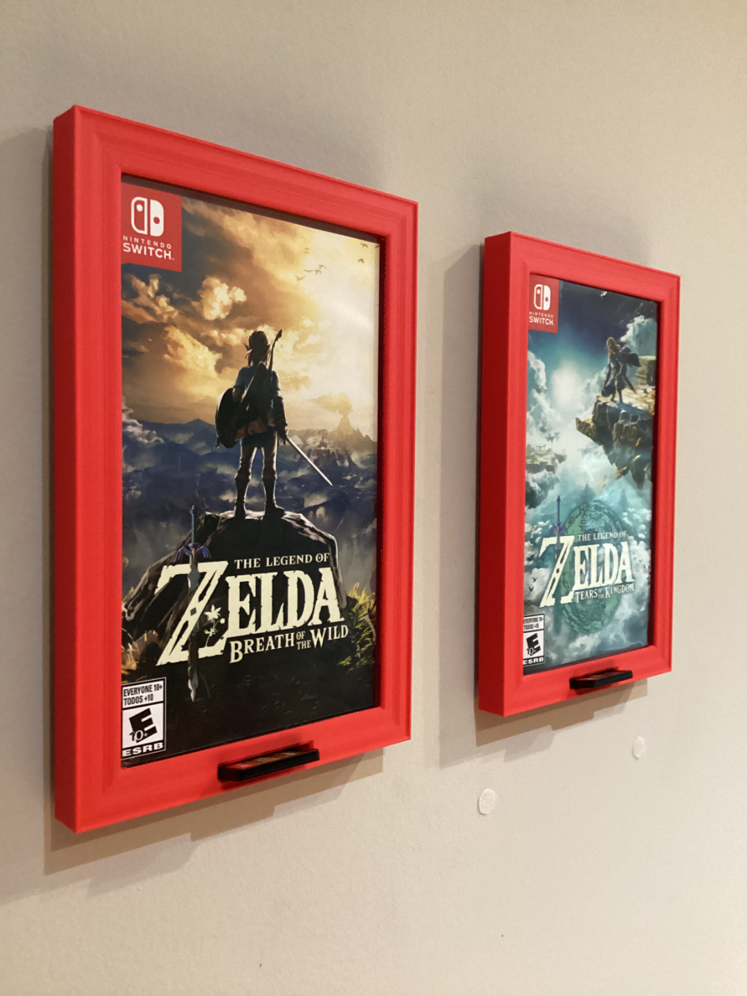 Wall Display for Nintendo Switch Games