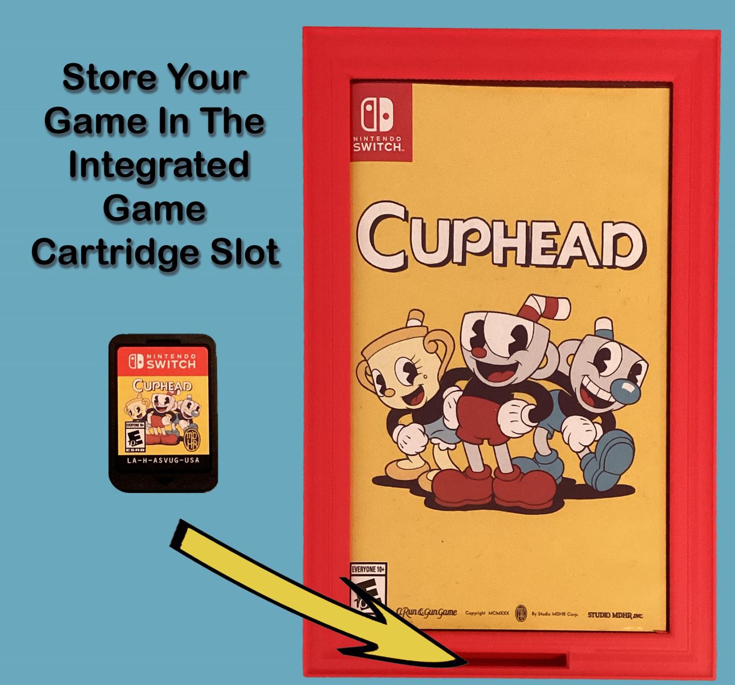 Wall Display for Nintendo Switch Games